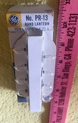 EIGHT General Electric PR13 Miniature Lamp Bulbs – NOS NEW Surplus!