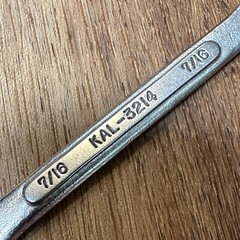 KAL Tools 3214 ~ 12pt ~ 7/16” Combination Wrench JAPAN Drop Forged Alloy Steel