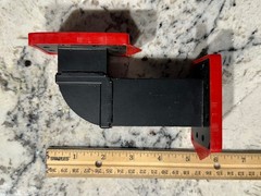 APOLLO Vintage Rigid 90 Degree Waveguide Black w/Red Caps Canada Made