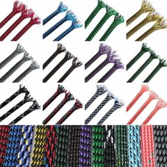 4mm 8mm 12mm PET&PP Cotton Yarn Mixed Braided Woven Cable Wire Guards Sleeving