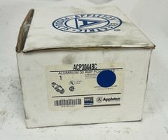 EMERSON APPLETON NO. ACP3044BC METALLIC CLAMPING RING PLUG POWERTITE SERIES