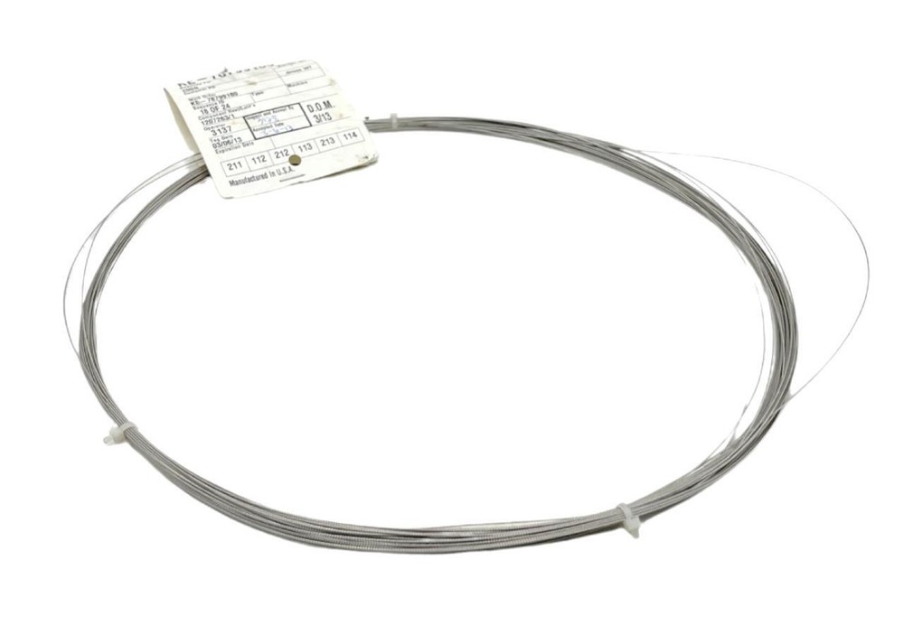 LOOS & Co SC03117L Miniature Strand Electrical Wire .031 1×7 SS LL 100FT