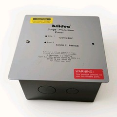 Briidea Surge Protection Panel 120V/240V L-N 800Vpk L-L 1200Vpk Whole House NEMA