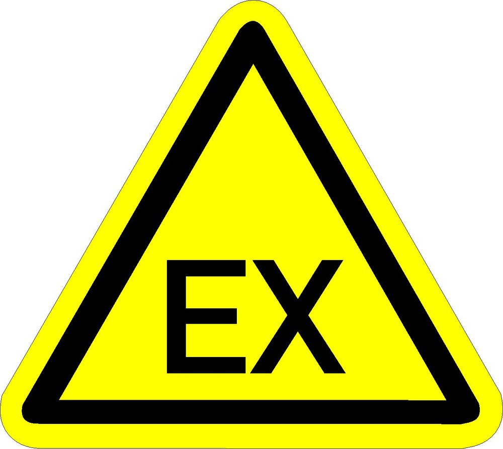 5 Explosive Warning. Atmosphere 50mm SL