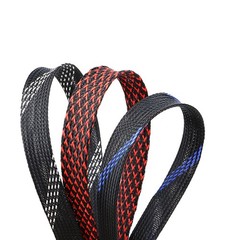 1m Expandable Braided Cable Sleeving 3~16mm Auto Wiring Harness Tidy Sheathing