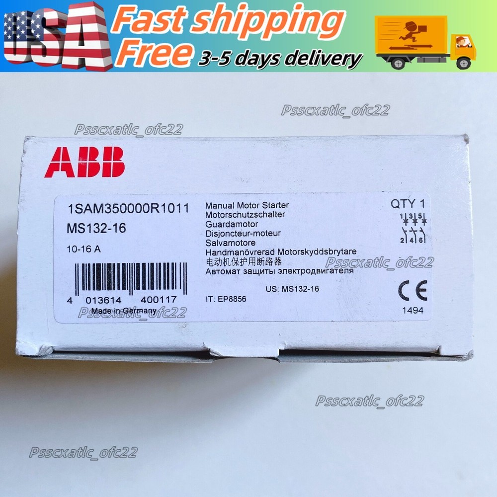1PCS NEW MS132-16 motor protective circuit-breakers ABB Fast delivery
