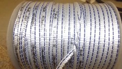 3/8″ x 1000′ 900# tensile polyester detectable pull tape, mule tape, webbing