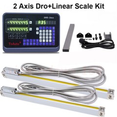 300mm*1500mm Linear Scales 2 Axis DRO Digital Readout full Kit for Milling Lathe