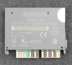 Siemens Simatic Analog Input Module 6ES-7123-1JA00-0AB0 Used