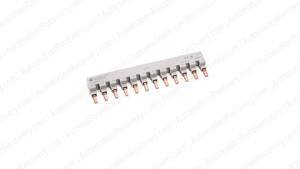 ALLEN BRADLEY 1489-AMCL312 SER D, MCB 3-PHASE BUSBAR ACCCESSORY, NEW* #336588