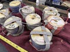 Cerrowire 14 / 12 AWG Thin Copper Wire Single Strand 9 Reels 250 Ft Ea