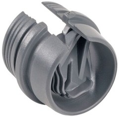 Bridgeport 616-NMD, 1/2″, PVC, Snap-In, Non-Metallic Cable Connector, 4pc