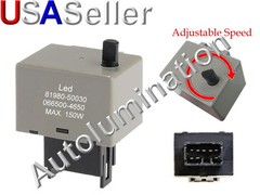 8 Pin Blade Toyota Lexus Scion Adjustable Speed Flasher Relay LED Turn Signal