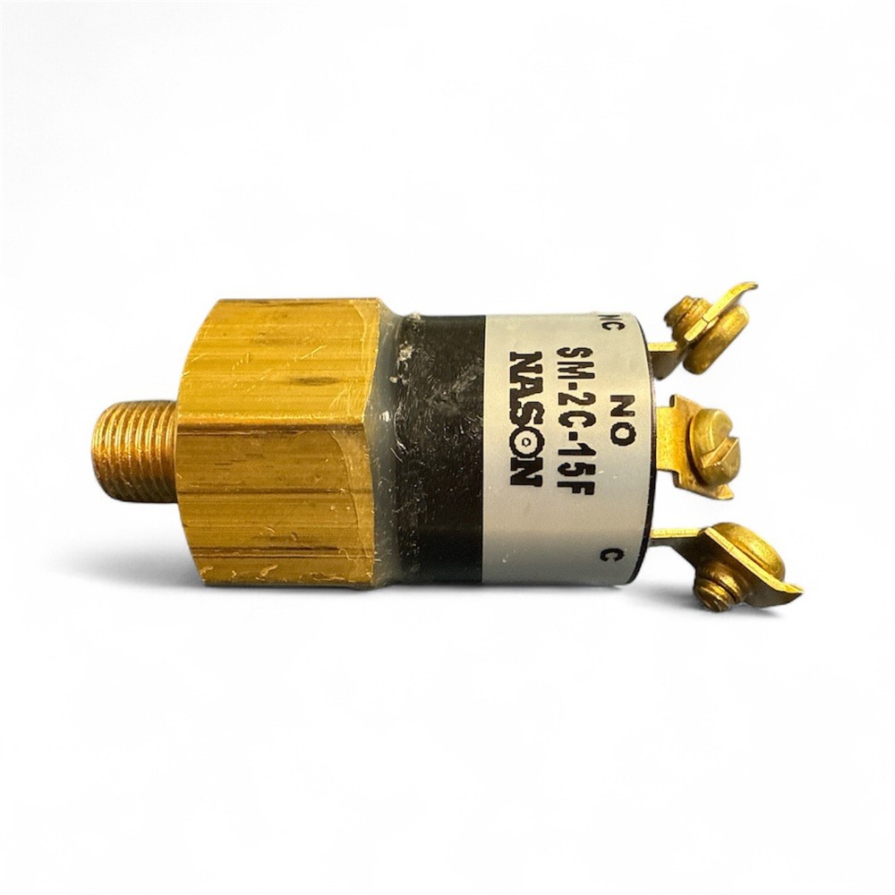 1Pc SM-2C-15F Nason Pressure Switches NC,NO,C Screw Type “New Genuine Part”