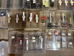 Lot of Assorted Electrical Components Parts Capacitors Transistors Resistors