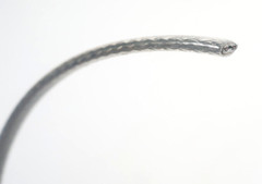 Per Foot 120V Self Regulating Heating Cable Fluropolymer PTFE Chemical 3 Watt/FT