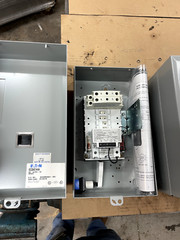 Eaton ECC04C1A4A Enclosed Lighting Contactor 30A 120V w/ C320MH2WA0