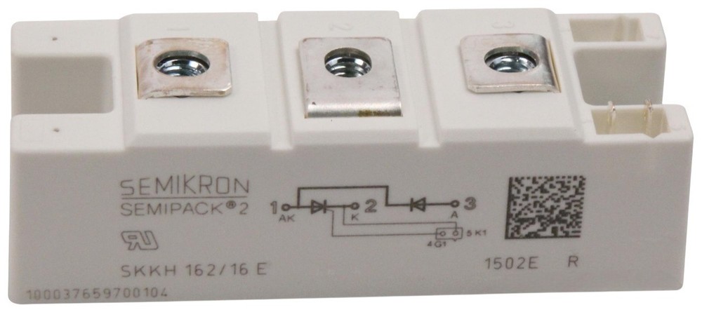 QTY-1 Semikron SKKH162/16E 160A 1600V Thyristor Diode Module
