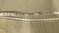 3/8″ x 1000′ 900# tensile polyester detectable pull tape, mule tape, webbing