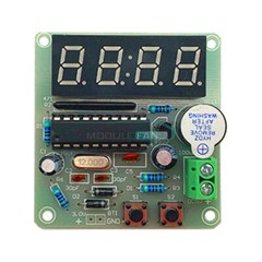 Digital 4-Bit Electronic Clock Electronic Production DIY Soldering Learning Kit