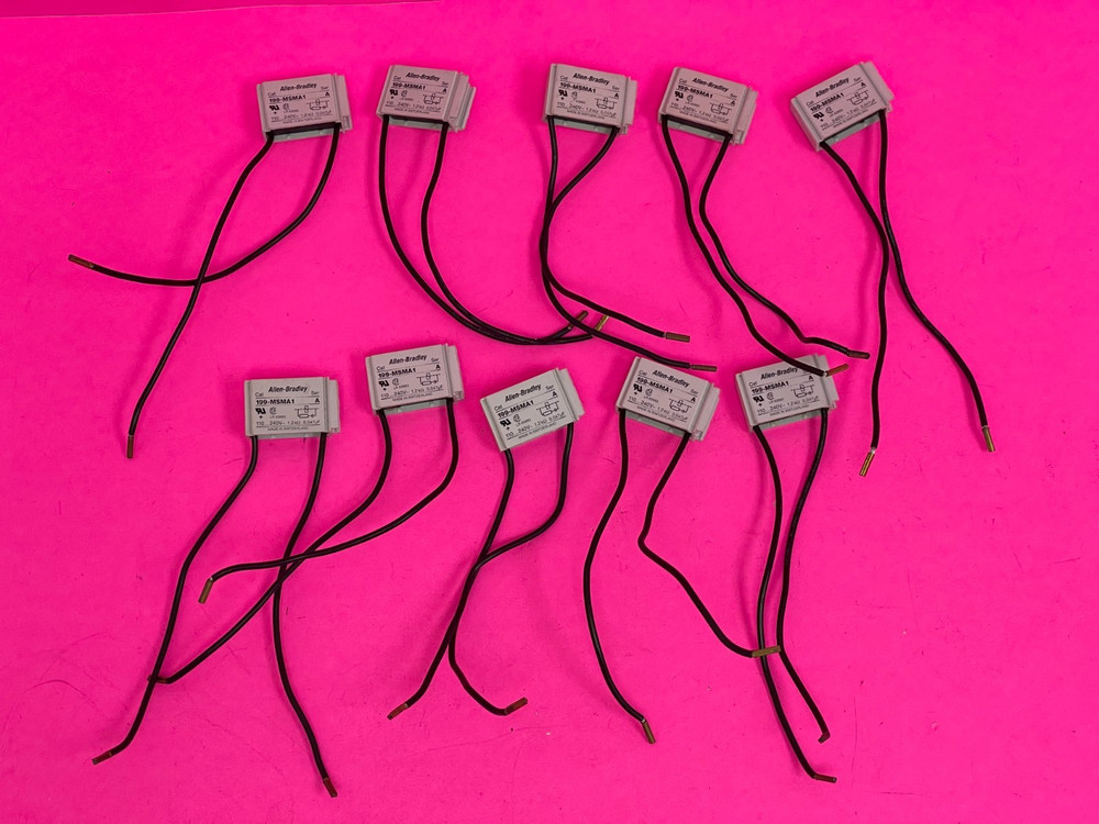 Allen-Bradley 199-MSMA1 Series A Surge Suppressor, RC 110-240V AC (Qty10)