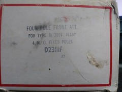 CUTLER HAMMER D23MF TYPE M RELAY 10 AMP 300 VAC MAX 4 POLE NEW IN BOX