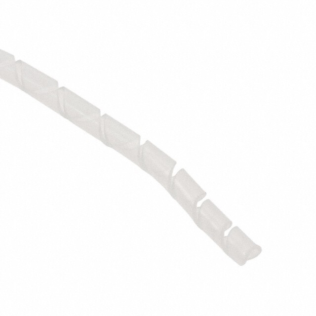 Alpha Wire SW5 CL008 Spiral Wrap Tubing, 3/4″, Polyethylene, Natural, 25 ft.
