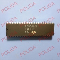 10PCS Microprocessor IC ROCKWELL DIP-40 R65C02P4 11450-14 R65C02P4E