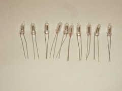 INDICATOR NEON LAMP TYPE NE2-H C2A 120VAC 0.23W GLOW BULB 10 PCS PKG