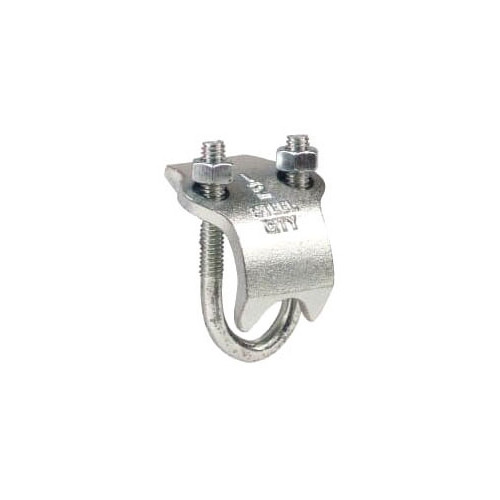 Steel City RC-1-1/4, 1-1/4″ Pipe, Galvanized, Iron, Right Angle, Beam Clamp, 1pc