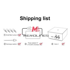 Bluetooth Music Tesla Coil AC110-240V 120W 10CM High Frequency Voltage Pulse New