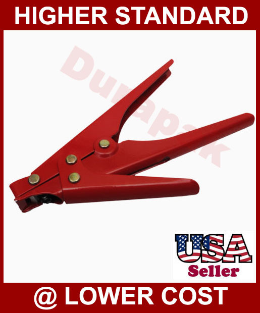 Heavy Duty Metal Cable Wire Tie Gun Fastening and Cutting Tool Industrial Use