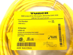 Turck PKW 4M-5 Picofast Single Ended Cordset M8 4-Pin U3501-52