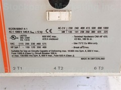 Sprecher+Schuh CA6-420-EI Electric Contactor AC-1 1000V 540 A 30Days Warranty