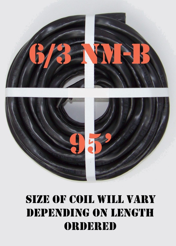 6/3 NM-B x 95′ Southwire “Romex®” Electrical Cable