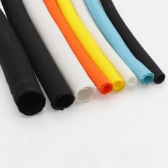 Split Braided Sleeving Tube Five Color Cable Wire Sheath Flame Retardant Φ5-60mm