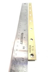 QTY-2 MS25226-6-8 cadmium plated 8 hole BUS bar conductor terminal link 11 x 5/8