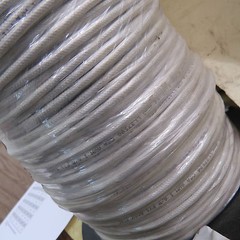 Omni Cable #14 for high temp applications, white, by the foot
