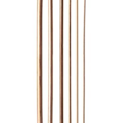 0.5/0.8/1/1.5/2/2.5/3mm Diameter Round Pure Copper Wire Solid Uncoated 1/3/5M