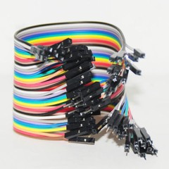 10/20cm 40p Dupont Jumper Wire Cable Connector 2.54mm M-M F-F M-F Test Line