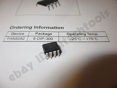 (Qty 5) Fairchild FAN8082 bi-directional DC motor driver