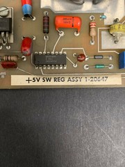 Kearney Trecker SW Reg Assembly +5V 1-20647 PC Board – 30 Day Warranty