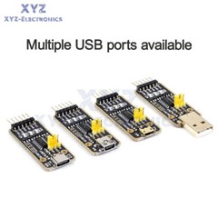 CH340G 6 Pin USB to TTL UART Communication Module Micro / Mini / Type-A / Type-C