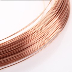 Pure Copper Wire 0.7mm 0.8mm 0.9mm 1mm Round Solid Bare Wire Multi-Size Craft
