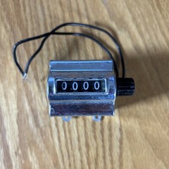 Mercury Automation Controls 4 Digit Counter Used General Controls Analog USA