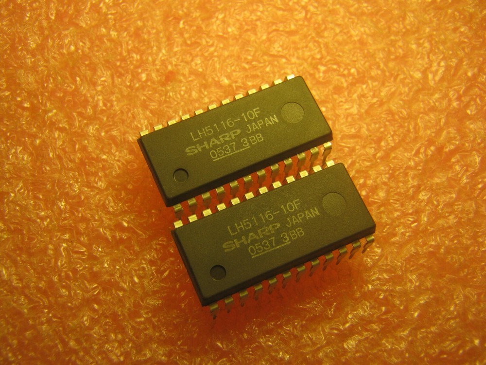 LH5116-10F Lot of 2 NOS Pieces from Sharp