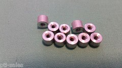 .200″ L X 1/4″ Round Aluminum 4-40 Threaded Spacer – BAG of 25 FREE SHIPPING