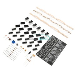 Digital 24-hour Clock DIY Circuit Electronic Kit 6-bit Clock Teaching Practice