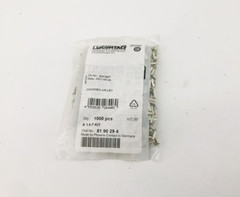 Lot of 1000 Phoenix Contact 3200263 Ferrule DIN Connectors 16AWG Silver