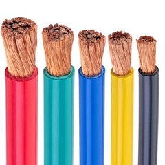 RV Single Copper Core Flexible Stranded Thin Wall Wire 0.3mm²~6mm² Conduit Cable